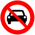 No Driving Cars!